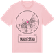 Pink Cotton t-shirt med Mariestad t-shirt