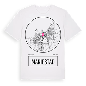 Mariestad t-shirt – ekologisk bomull t-shirt från Pinshirt
