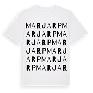 Marjarp ordlek t-shirt – ekologisk bomull t-shirt från Pinshirt
