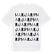 Marjarp ordlek t-shirt
