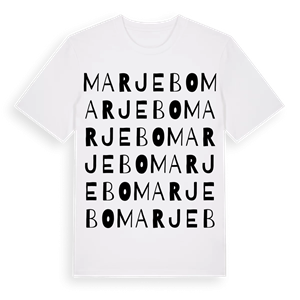 Marjebo ordlek t-shirt – ekologisk bomull t-shirt från Pinshirt
