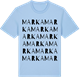 Blue Soul t-shirt med Marka ordlek t-shirt