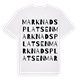 Marknadsplatsen ordlek t-shirt