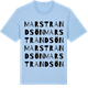 Blue Soul t-shirt med Marstrandsön ordlek t-shirt