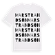 Marstrandsön ordlek t-shirt