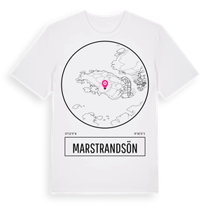 Marstrandsön t-shirt – ekologisk bomull t-shirt från Pinshirt