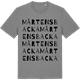 Mid Heather Gray t-shirt med Mårtensbacka ordlek t-shirt