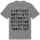 Mid Heather Gray t-shirt med Mårtenstorp ordlek t-shirt