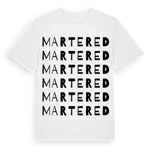 Martered ordlek t-shirt – ekologisk bomull t-shirt från Pinshirt