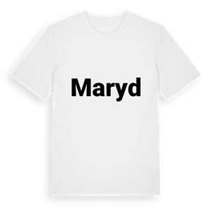 Maryd fetstil t-shirt – ekologisk bomull t-shirt från Pinshirt