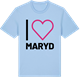 Blue Soul t-shirt med Jag älskar Maryd t-shirt stort tryck