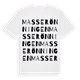 Masserönningen ordlek t-shirt