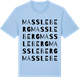Blue Soul t-shirt med Massleberg ordlek t-shirt