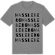 Mid Heather Gray t-shirt med Massleberg ordlek t-shirt
