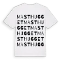Masthugget ordlek t-shirt