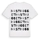 Masthugget ordlek t-shirt