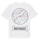 White t-shirt med Masthugget t-shirt