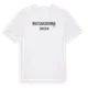 White t-shirt med Matsarudorna i Sverige t-shirt