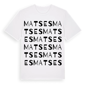 Matses ordlek t-shirt – ekologisk bomull t-shirt från Pinshirt