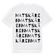 Matskären ordlek t-shirt