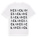 Mebacka ordlek t-shirt