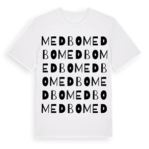 Medbo ordlek t-shirt – ekologisk bomull t-shirt från Pinshirt