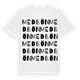 Medbön ordlek t-shirt
