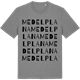 Mid Heather Gray t-shirt med Medelplana ordlek t-shirt