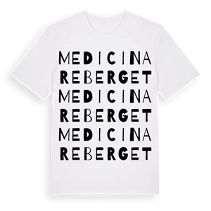 Medicinareberget ordlek t-shirt – ekologisk bomull t-shirt från Pinshirt