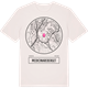 Vintage White t-shirt med Medicinareberget t-shirt