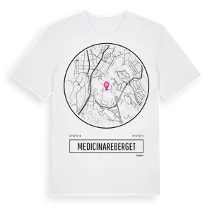 Medicinareberget t-shirt – ekologisk bomull t-shirt från Pinshirt
