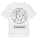 White t-shirt med Medicinareberget t-shirt