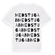 Medstugan ordlek t-shirt