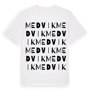 Medvik ordlek t-shirt – ekologisk bomull t-shirt från Pinshirt