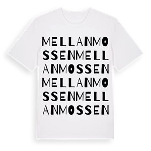 Mellanmossen ordlek t-shirt – ekologisk bomull t-shirt från Pinshirt