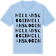 Blue Soul t-shirt med Mellanskogen ordlek t-shirt