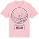 Pink Cotton t-shirt med Mellby t-shirt