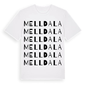 Melldala ordlek t-shirt – ekologisk bomull t-shirt från Pinshirt