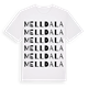 Melldala ordlek t-shirt