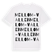 Mellom-Vallen ordlek t-shirt