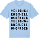 Blue Soul t-shirt med Mellomgården ordlek t-shirt