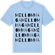 Blue Soul t-shirt med Mellomhaga ordlek t-shirt