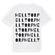 Melltorp ordlek t-shirt