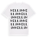Mellum ordlek t-shirt