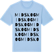 Blue Soul t-shirt med Midskog ordlek t-shirt