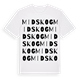 Midskog ordlek t-shirt
