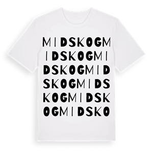 Midskog ordlek t-shirt – ekologisk bomull t-shirt från Pinshirt