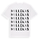 Millekas ordlek t-shirt