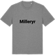 Mid Heather Gray t-shirt med Milleryr fetstil t-shirt