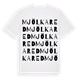 Mjölkared ordlek t-shirt